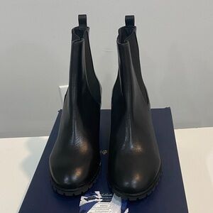 Brooks Brothers Black Ankle Booties